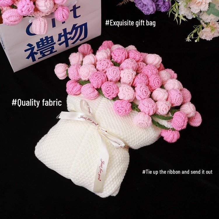 

Valentine s Day Wedding Gift: Red Rose Bouquet Blanket for Bride s Best Friend - Perfect Practical Engagement Present One Size