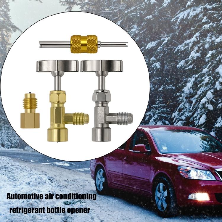 Leakproof Air Conditioning Refrigerants Dispenser Bottle Opener Charging Device for Garage Service Stations Maintenance