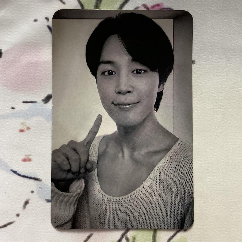 [USED] Jimin JIMIN FACE Universal BTS Lucky Drop Trading Card