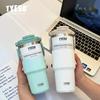 Tyeso Edelstahl Kaffeebecher Kalt und Heiß Doppelwandig Isoliert Becher Tumbler Thermo Wasserflasche Auto Reisebecher Vakuumbecher