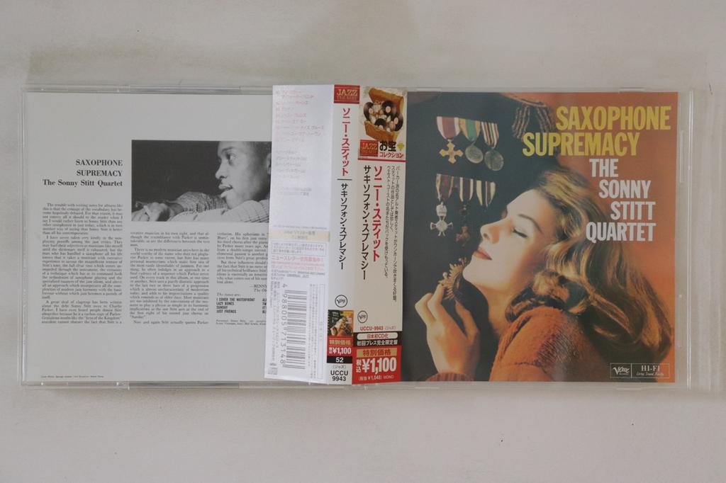 CD SONNY STITT - Saxophone Supremacy UCCU9943 Verve Records 2012 Japan Obi Jazz Used