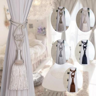 1 Pack Tassel Curtain Tiebacks Room Accessories Curtain Holder Handmade Curtains Tassel Rope Holdback Home Decor