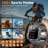 2026 Upgraded Men 1400mAh Battery Capacity GPS Heart Rate Flashlight BT Call 10ATM Waterproof AMOLED HD New Smart Watch Smartwatches
