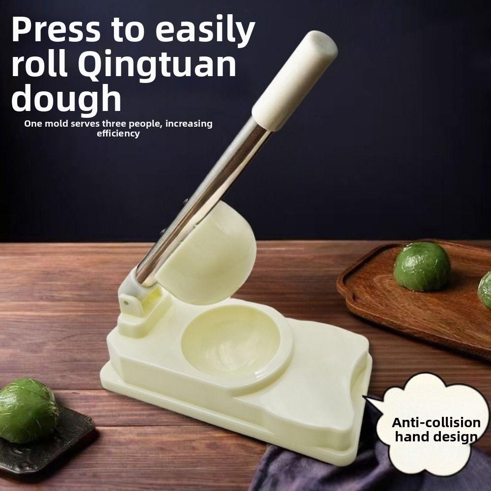 Efficient Dumpling Skin Wrapper Mold Hand Press Dough Press Maker  Restaurants