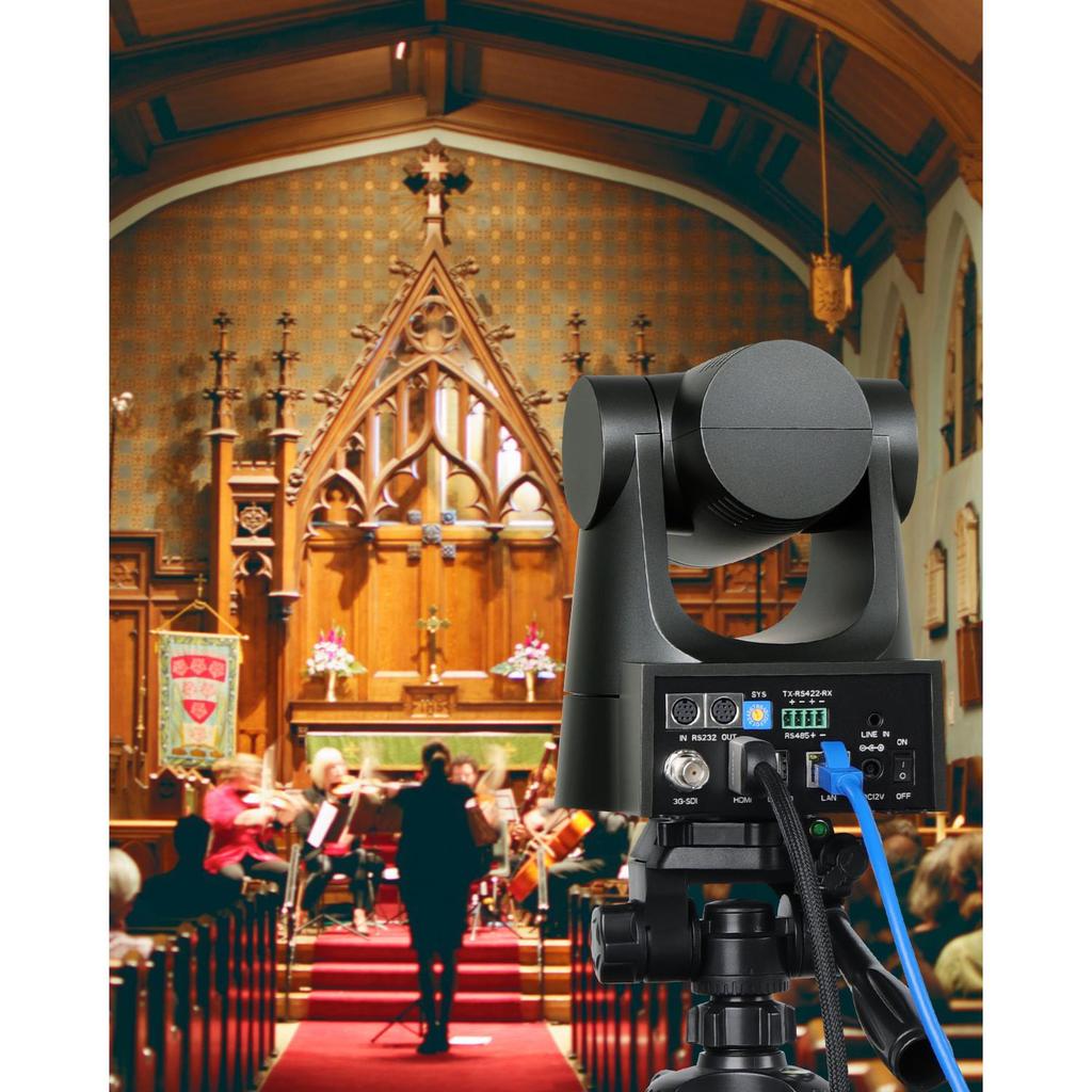 FoMaKo BH430 2*FMK30SDI 30x SDI HDMI PTZ Camera Kit 1pc PTZ Camera Joystick Controller 1pc Video Mixer Switcher for Church