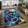 1pc Demon Slayer4 Design Area Rug - Non-Slip, Soft & Cozy Floor Mat for Living Room, Bedroom, Office - Indoor/Outdoor Decorative Carpet