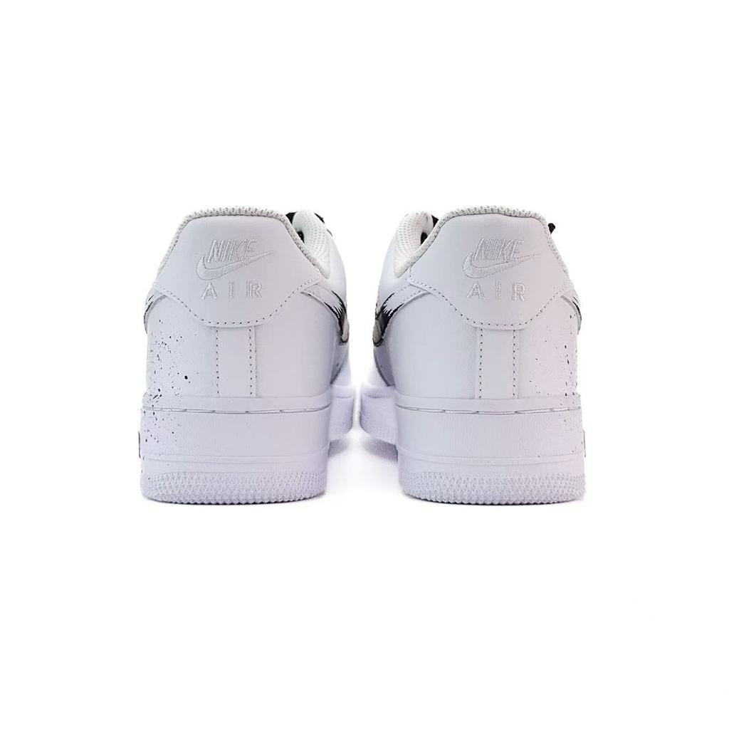 Nike Air Force 1 Waves Of White Blades, Shopping Bag Low Top Skateboard Shoes Unisex White CW2288-111(Team935-BOX)