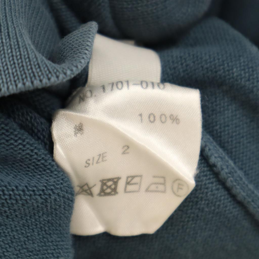 crepuscule Short sleeve Pocket knit T-shirt 2 Charcoal gray Men's Used