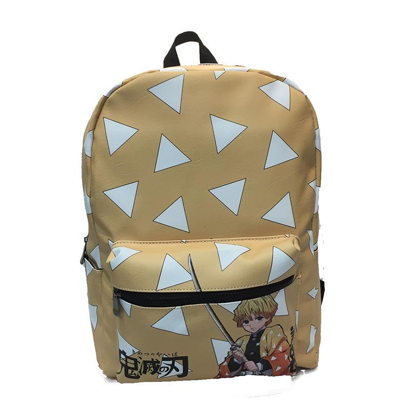 Japan cartoon comics Demon Slayer Fashionable and Unique Travel Backpack Student Shoulder Bag 0002 CLE