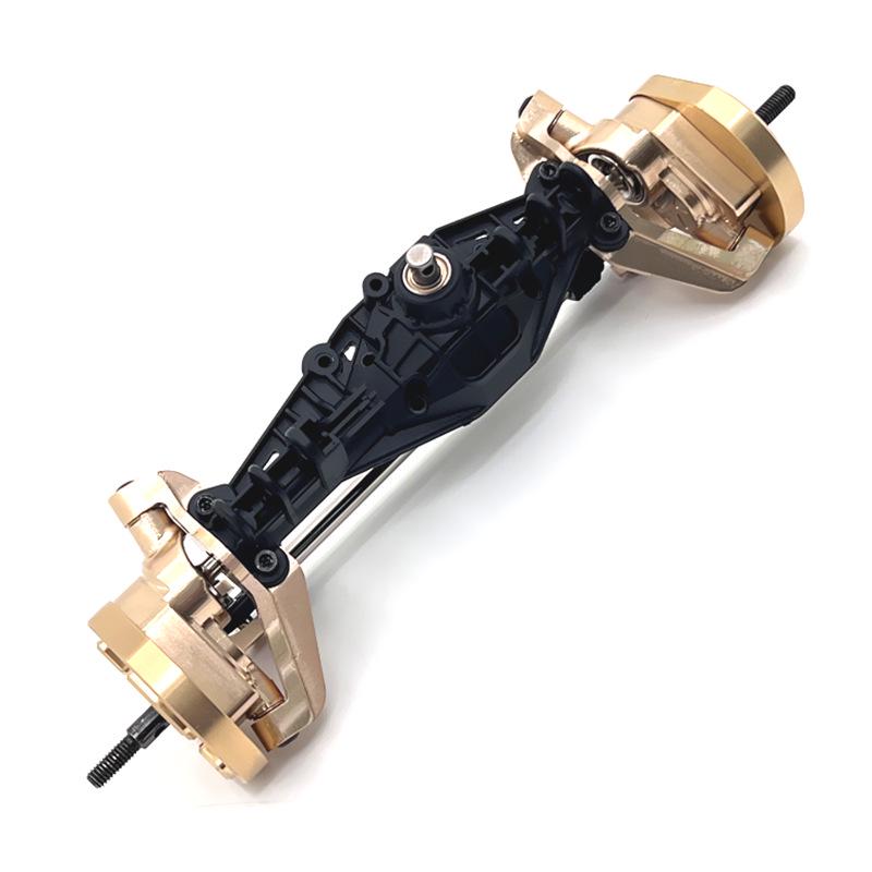 Meijiaxin 1/12 H12Y+ RC Car Upgraded Metal Brass Front Axle C-Seat Spare Parts