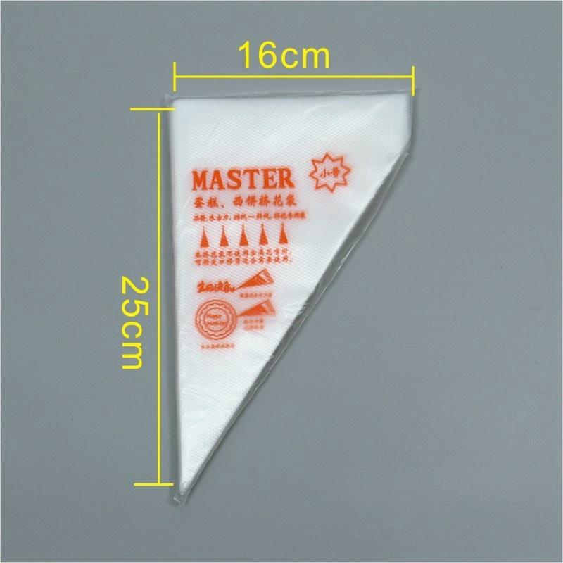 

100PCS Disposable Piping Bag Cream Pastry Cake Icing Sugarcraft Cupcake Piping Decorating Baking Tool Kitchen Baking Accessories