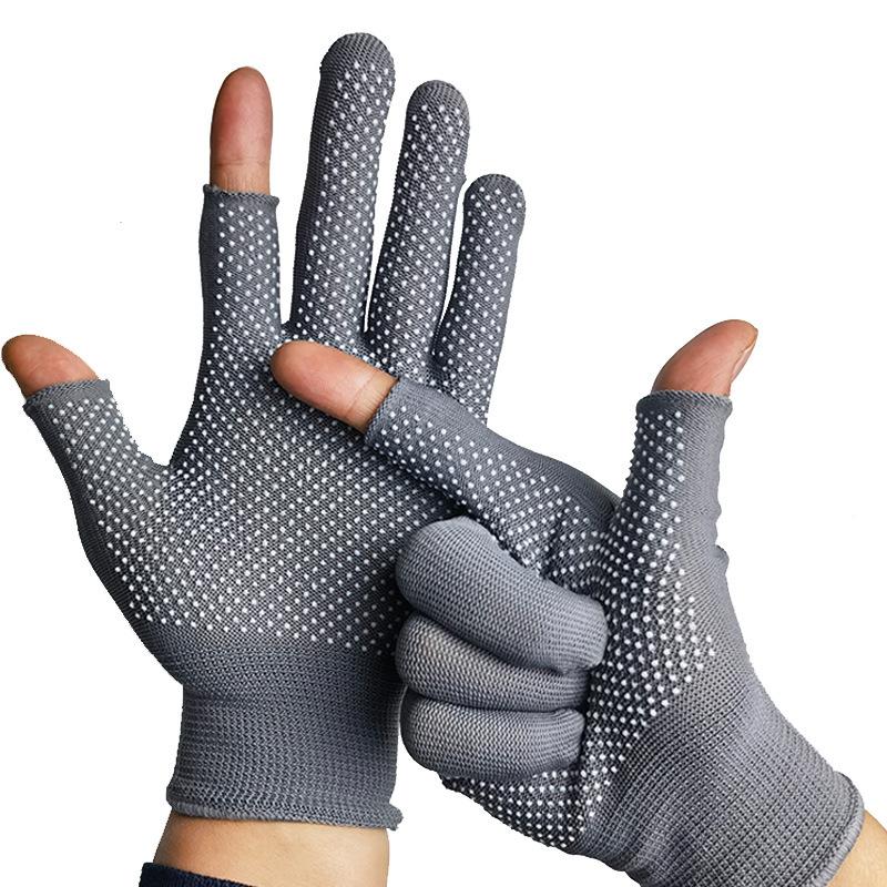 1/5/10Pairs Cycling Gloves Non-slip Touchscreen Half Finger Gloves Nylon Summer Outdoor Fitness Breathable Motorcycle Gloves