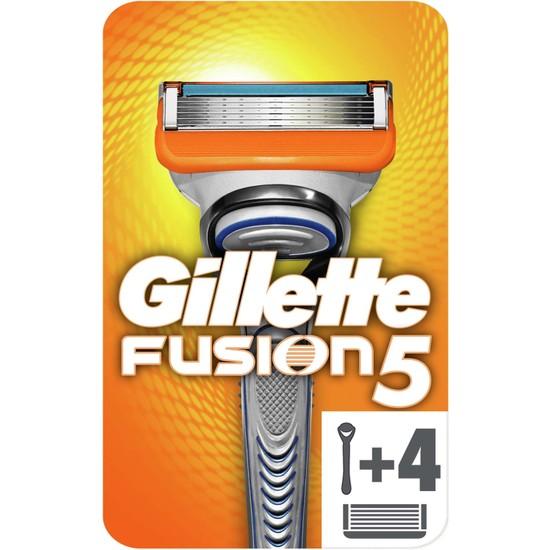

Бритва Gillette Fusion 5 + набор из 4 запасных бритв 7702018556274 бритвенных лезвий