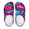 Printed EVA Beach Clogs Women Men Lightweight Breathable Slip On Garden Shoes Pool Bathroom Home Summer Sandals Garden Wear