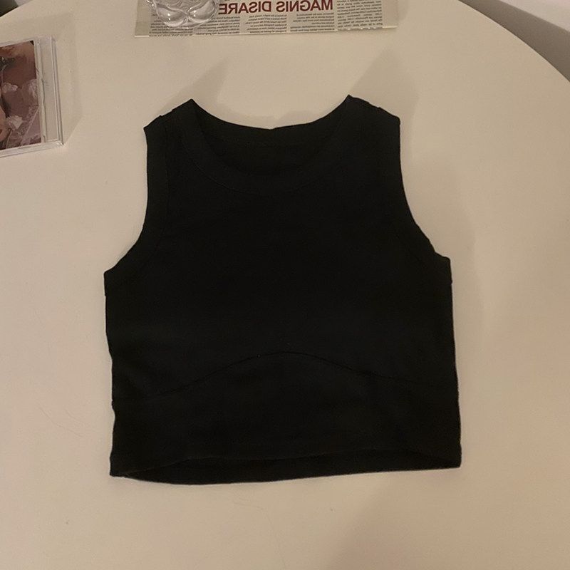 

Wear-Free Bra One Yoga Sports Sling Vest Women s Summer Inner Wear Outer Wear Beauty Back Underwear Tops Women s Summer Black XL