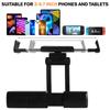 3-9.7 Inch Adjustable Car Rear Pillow Headrest Tablet Phone Mount Bracket for IPad Mini and Cell Phones Automobile Holder Stand
