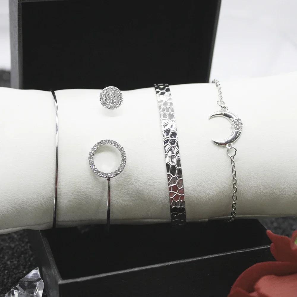 

5 шт. набор модных женских часов со стразами браслет женские наручные часы для Feminino подарки включают коробку