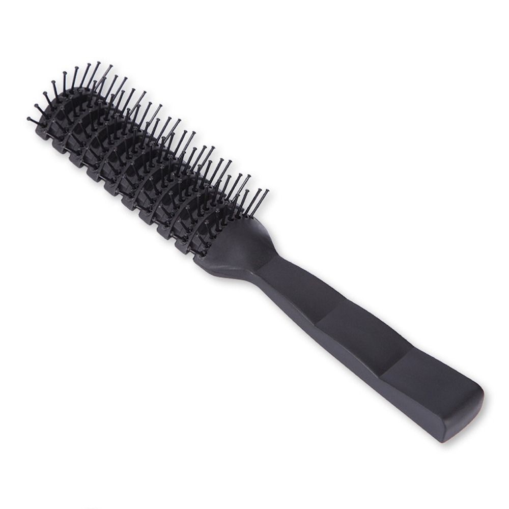Professional Anti-static Heat Comb Plastic Massage Ribs Hair Comb Detangling Vent Brush  Men/Boy