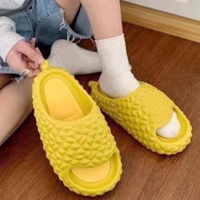 Herren Durian Hausschuhe Sommer Mode Einfarbig Offene Zehen Strand Sandalen Damen Draußen Rutschfeste Flip-Flops Chanclas Hombre