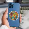 World Map Dazzling Stickers Durable for Laptop, Car, Luggage, Skateboard & More - Perfect for Teens, Adults, Creative Decor & Gifting