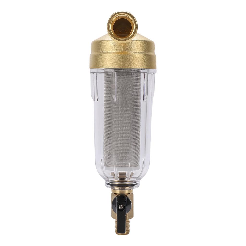 Whole House Sediment Water Filter Spinning Type Backwash Pre Filter for Washing Machine G3 4 Male G1 2 Female Thread