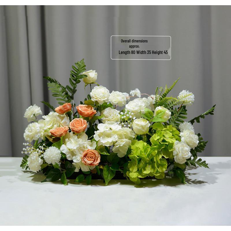 Mango Series Silk Flower Art Centerpiece & Wedding Decor