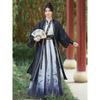 Chinese Song Dynasty Style Hanfu Embroidered Suit Chinese Ink Style Hanfu
