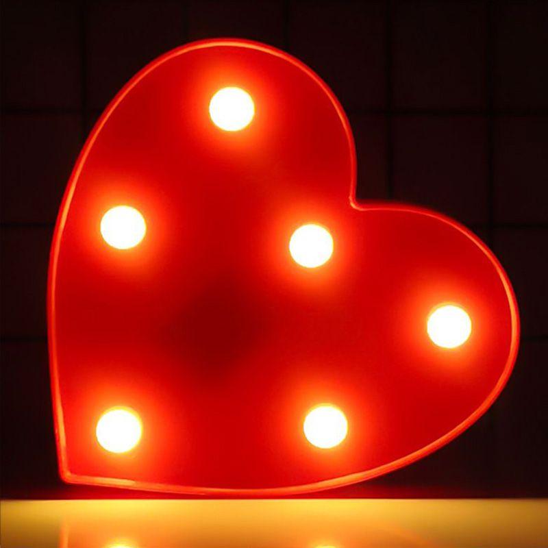 Birthday Light Happy Led Digital Color Lights Emitting Romantic Scene Decorative