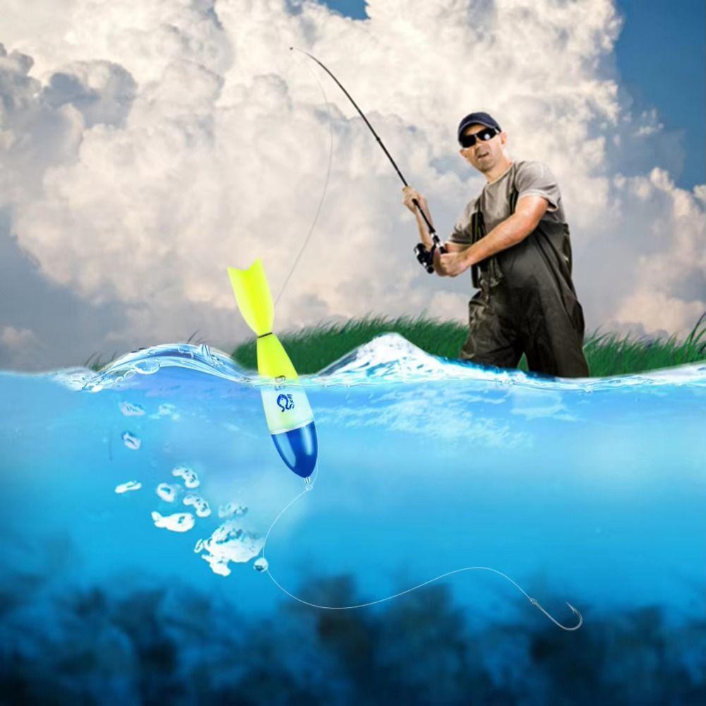 ABS Luminous Electronic Fish Float Big Buoyancy Fishing Vertical Float  Shallow Water