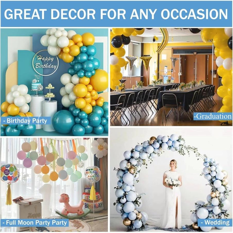 83PCS Balloon Arch Garland Kit, 5m Balloon Garland Strips ,Glue Point Tape-40 Balloon Clips & Closure Clips Tie for Arch Decor