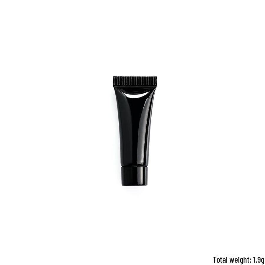 5 мл черный косметический светонепроницаемый полиэтиленовый тюбик: Образец жидкой основы и консилера screw cap чёрный