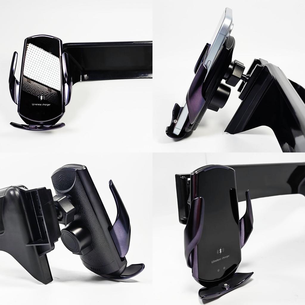 Car Phone Holder For Mercedes-Benz GLC 2023 2024 X254 Screen Fixed Base GPS Bracket Wireless Charging Mobile Phone Holder Car VN9