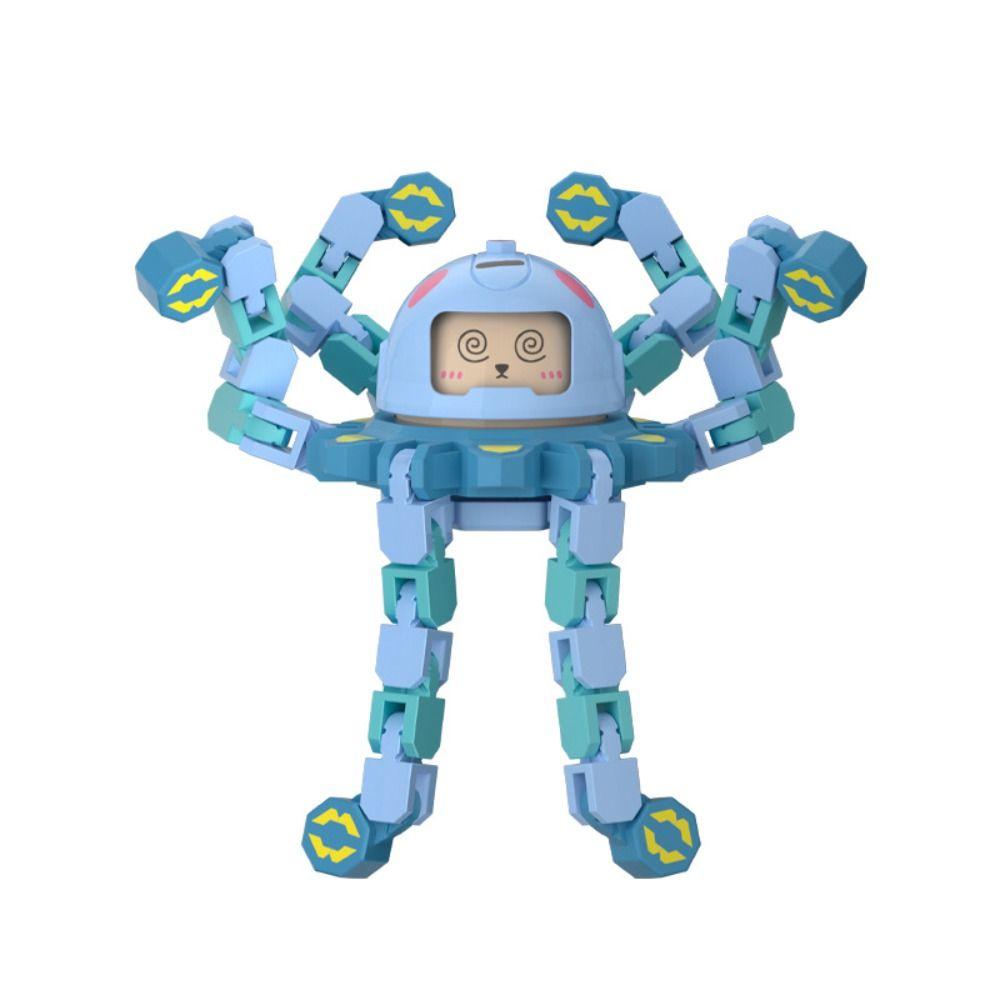 Plastics Fingertip Versatile Chain Face Changing Transformable Fidget Spinners  Party Favors