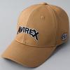 Military VARSITY 3D Logo Cotton Twill Low Cap Embroidered Hat American Casual Summer Baseball Cap Beige 069 [AVIREX] Men's MA-1
