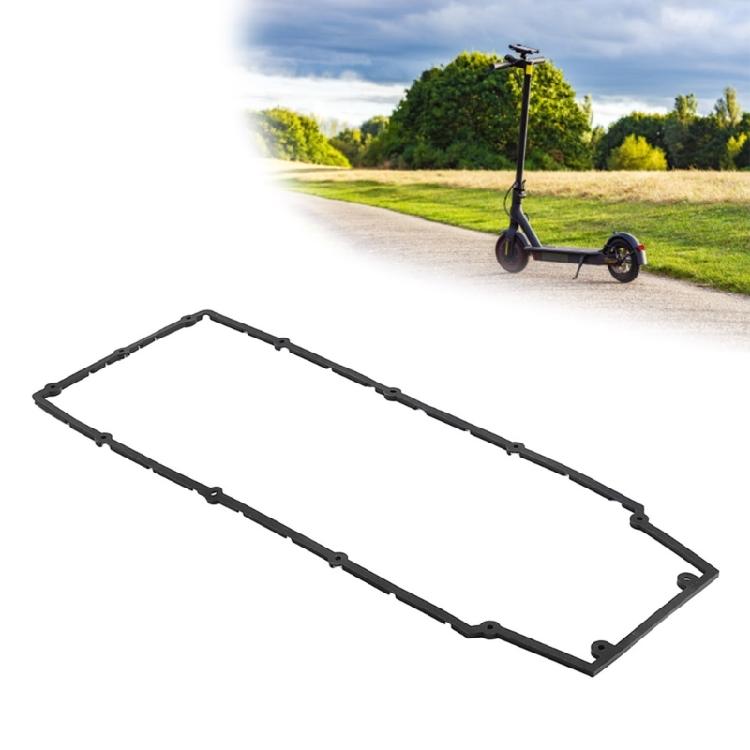 Waterproof Scooter Rubber Gasket Seal Pad Rings Water Resistant Rubber Pad to Seal Gaps Between Deck and Deck Cover Part