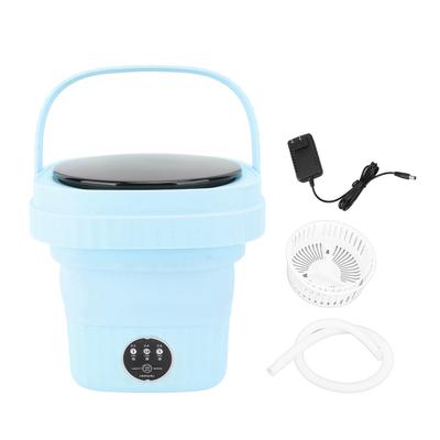 Tragbare Waschmaschine 6L 36W Faltbare IPX4 Wasserdichte Mini-Wäschewaschmaschine für Wohnmobil-Reisewohnung