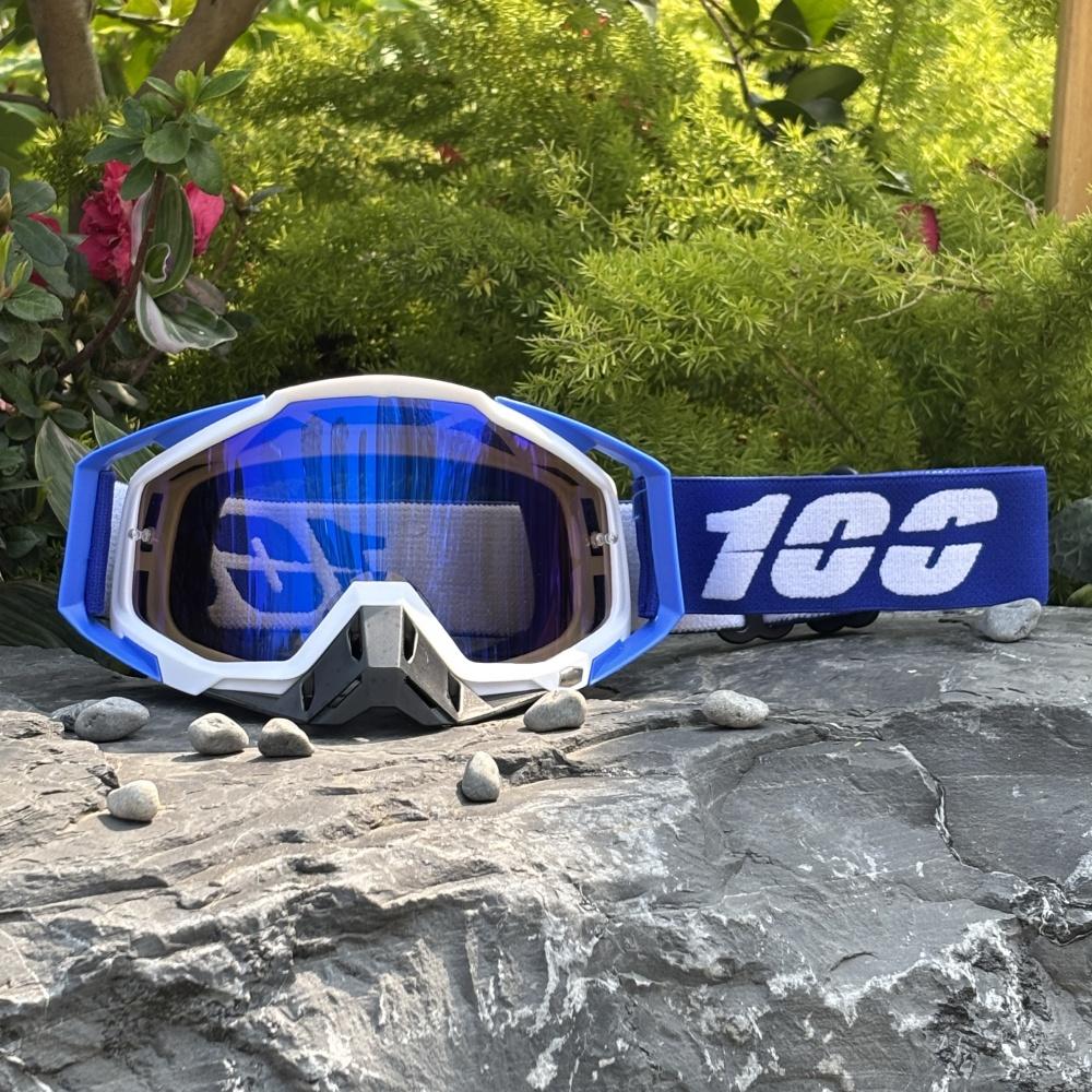 100 Motorcycle Goggles Cycling Glasses Outdoor Off-Road Ski Sport MX ATV Dirt Bike Racing Glasses Motocross Goggles