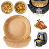 Disposable Paper Liner, Baking Pan Paper, Silicone Oil Oven Tray for Air Fryer, 30/50PCS Air Fryer Accessories, Paper Tray