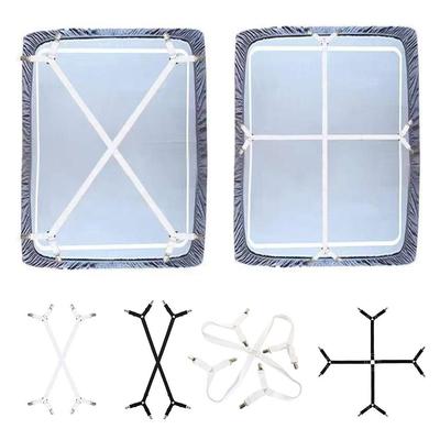 Non-Slip Bed Sheet Holder 4/8 Clips Fixing Strap Grippers Durable Clothes Pegs  Blankets