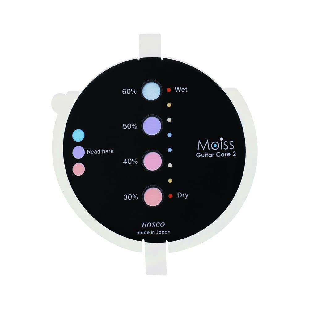 

HOSCO MOISS Guitar Care Guitar Humidity Tool for Acoustic Guitar Control/Adjustment MOISS2-GC2