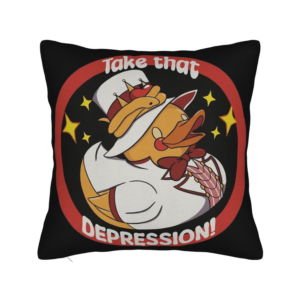 Lucifer Hazbins Hotels Pillowcase Soft Polyester Cushion Cover Gift  Pillow Case Cover Bedroom Square 40X40cm
