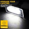 2PCS WHITE LED LICENSE PLATE LIGHT TAG LAMP For TOYOTA 2014 -  COROLLA SEDAN