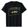 Camiseta Vintage Cassette Tape - Camisa Retro Mix Tape