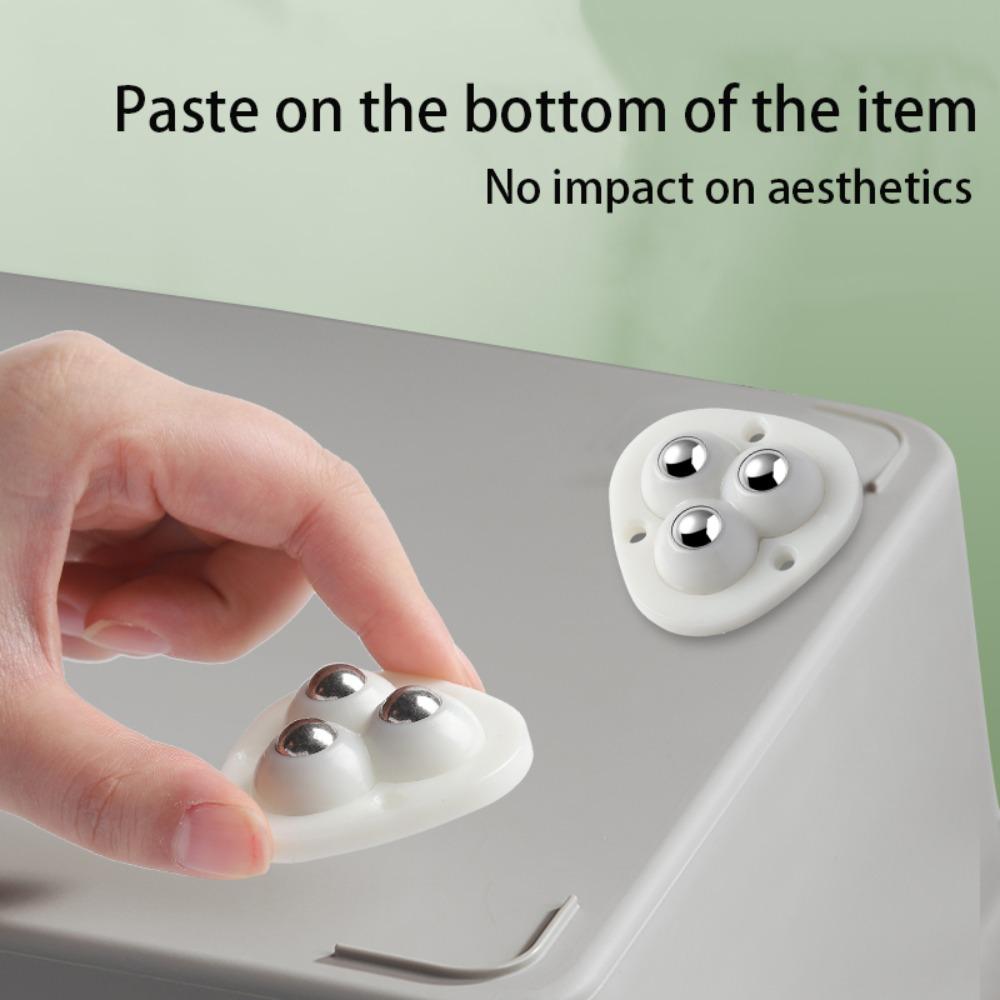 Ball Caster Rotating Wheel Sticky Pulley Furniture Caster Caster Wheel Universal Wheel Ball Wheel