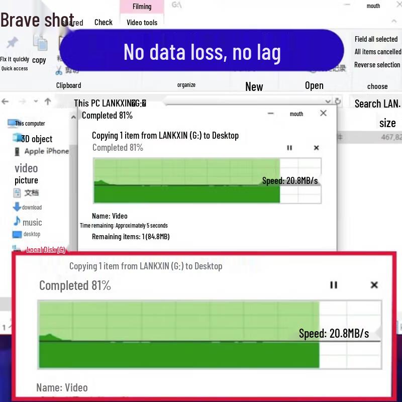 LEISE LSUP1 128GB USB2.0 Metal USB Flash Drive