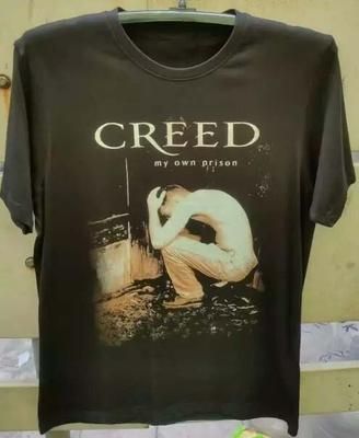 Creed My Own Prison Kurzarm schwarze Farbe klassisches Hemd BL1132