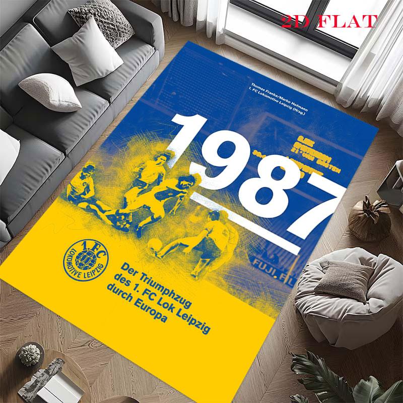 Lok Leipzig Pride Carpet Rug for Living Room Bedroom Home Sofa Decoration,Kids play Nonslip Floor Mat