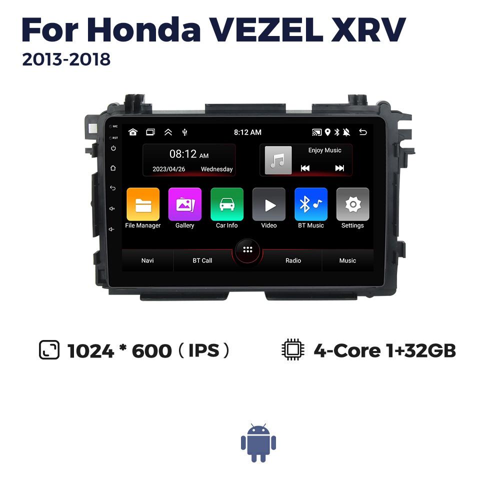 

Navifly 32G новый Android автомобильный радиоприемник стерео для Honda HR-V HRV XRV Vezel 2013-2019 мультимедийный плеер GPS BT Carplay 2Din головное устройство