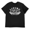 Living On a Prayer Gifts Men Women T-Shirt Graphic Shirts Cotton Man T-shirts Luxury Designer Clothes Designer T Shirt Men