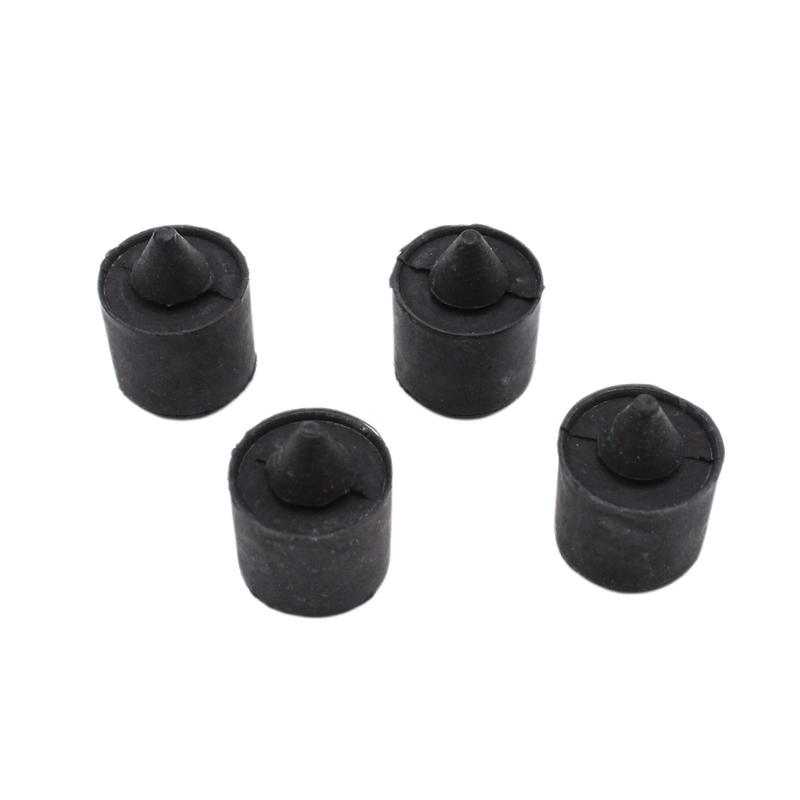 4x Vehicle 16.5mm Exterior Rubber Bumpers Set W705903S300 W705903-S300 Black for